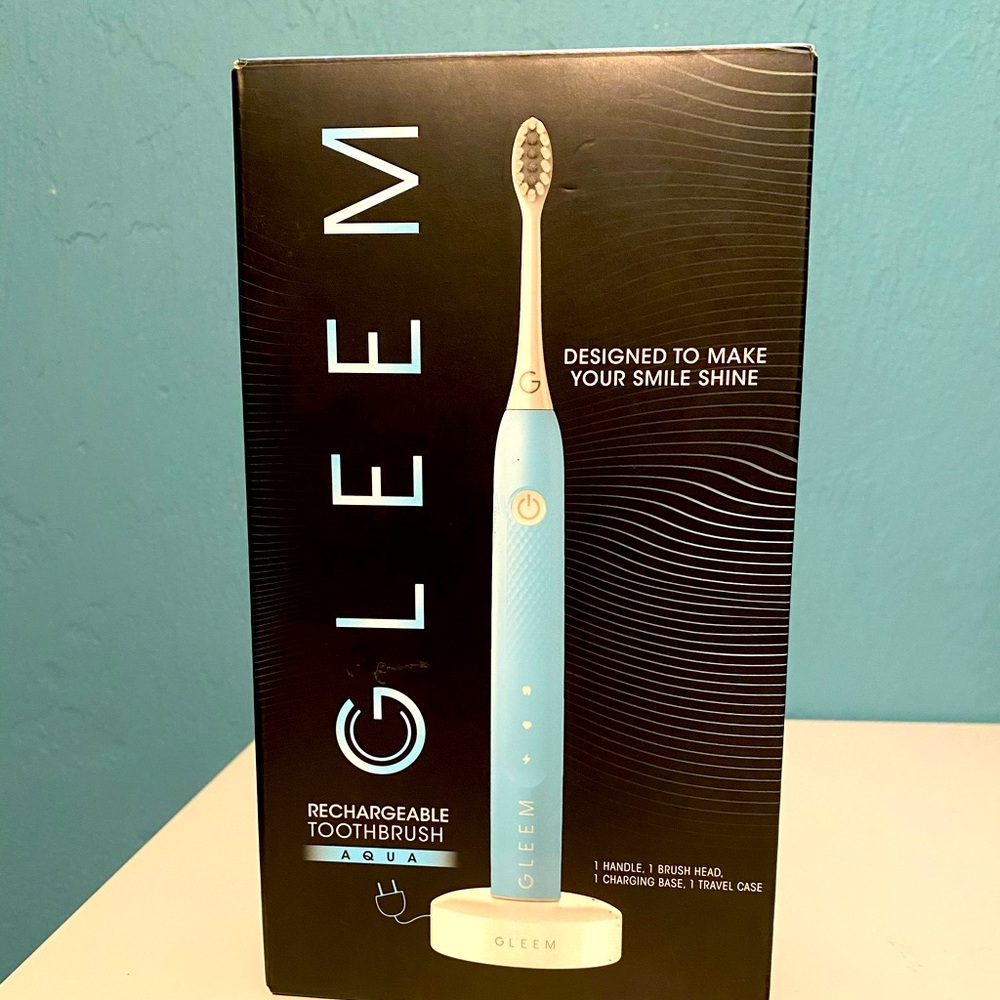 Gleem rechargeable thoothbrush